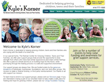 Tablet Screenshot of kyleskorner.org